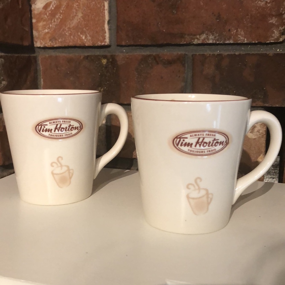 Tim Hortons - Set of 2 brand new limited edition coffee cups